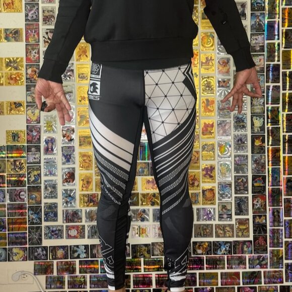 ETHRNET Leggings - Damascus - 2017 Vintage - Streetwear Techwear Cyberpunk Goth - Picture 7 of 17